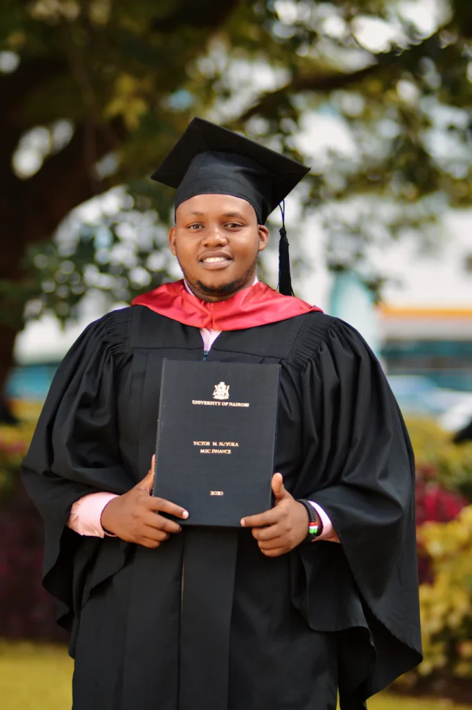 Graduate in academic dress